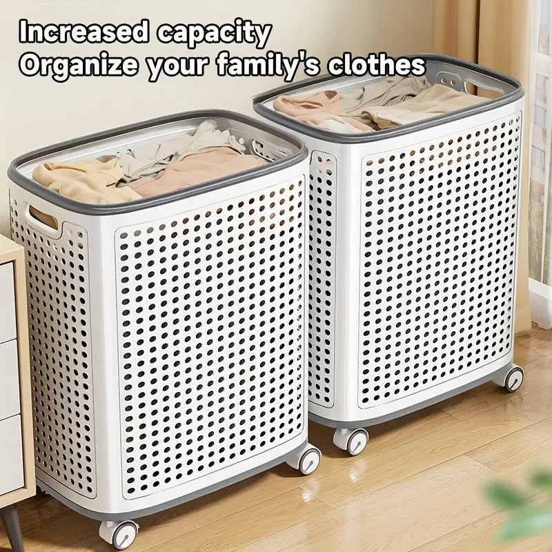 1 foldable medium/large size laundry basket
