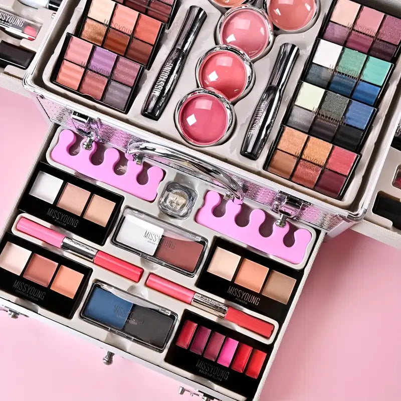 106pcs Makeup Tools Professional Multifunctional Makeup Set
