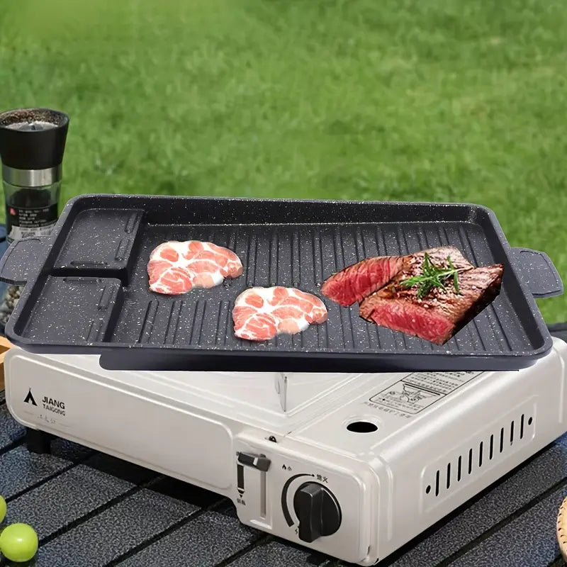 Multifunctional Non-Stick Smokeless Grill Pan