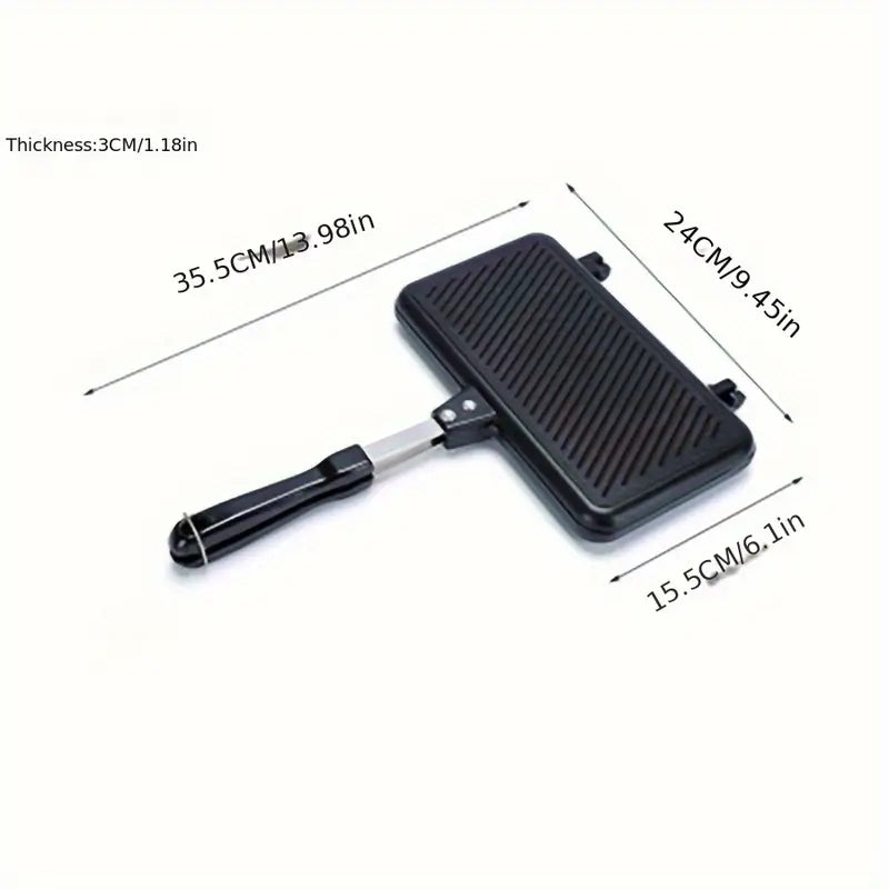 Double-Sided Non-Stick Detachable Steak Pan