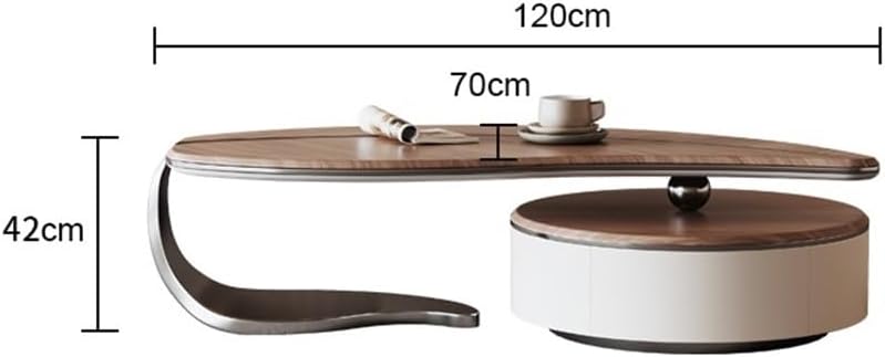 Coffee Table Vintage Walnut Coffee