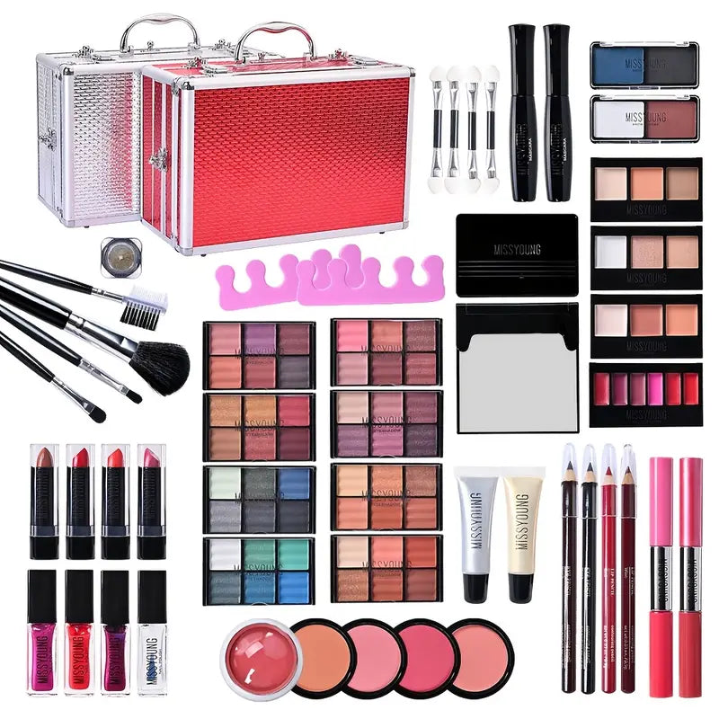 106pcs Makeup Tools Professional Multifunctional Makeup Set