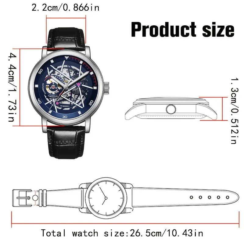 KUERST Men'S Automatic Mechanical Watch
