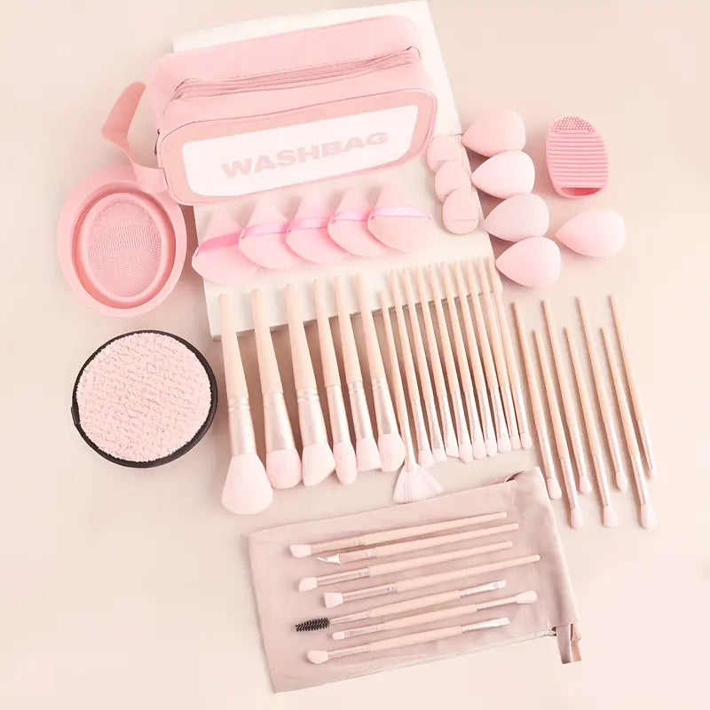 48pcs Professional Makeup Tool Set 30 Full-Face