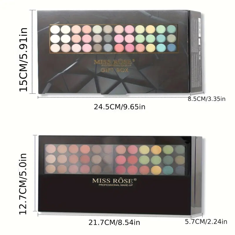 120-Color Matte & Highlight Eyeshadow