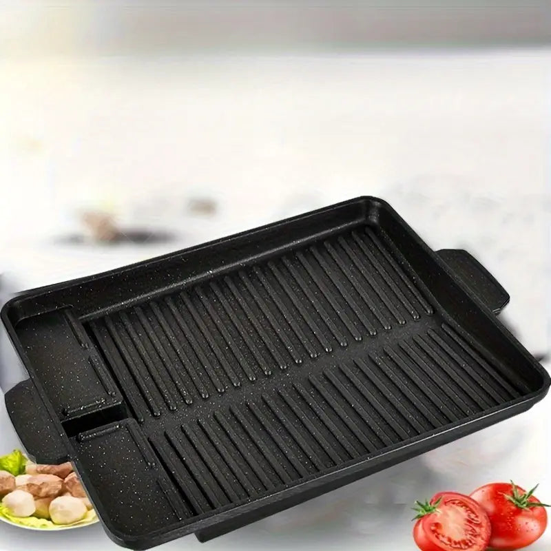 Multifunctional Non-Stick Smokeless Grill Pan