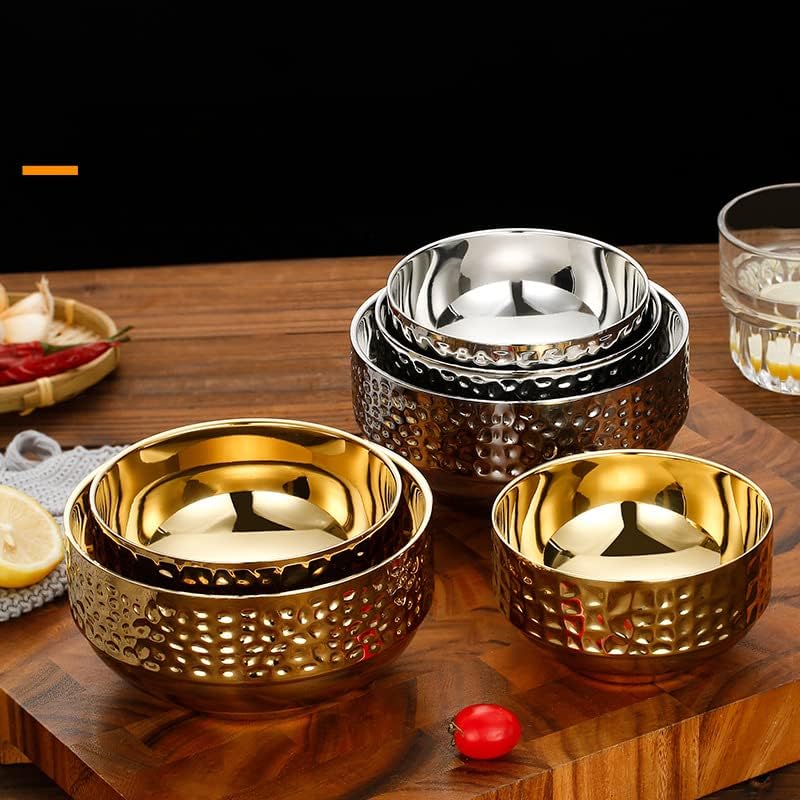 Stainless Steel Double-Layer Heat-Insulated Food Bowl
