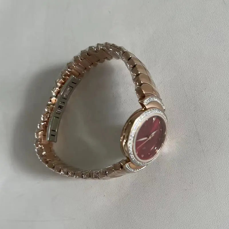 Stylish Women'S Quartz Watch with Stainless Steel Band