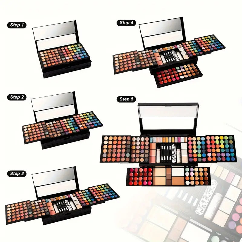 120-Color Matte & Highlight Eyeshadow