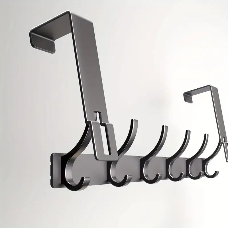 Easy-Install Space Aluminum Over-the-Door Hook