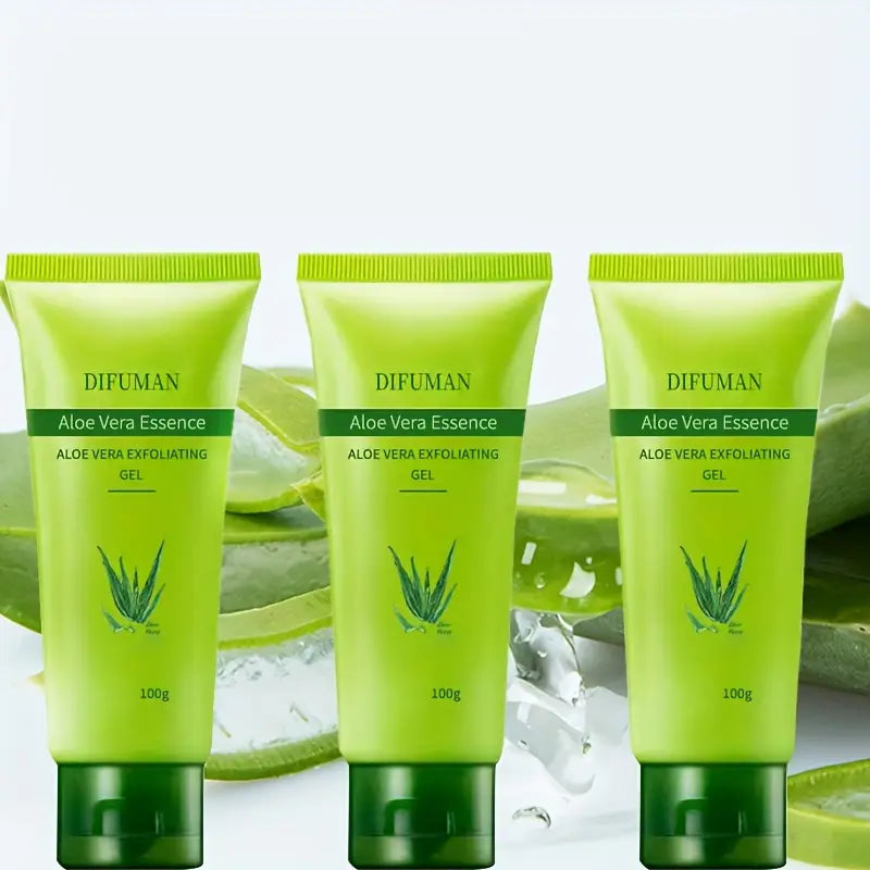 300g aloe vera and oat kernel physical exfoliation