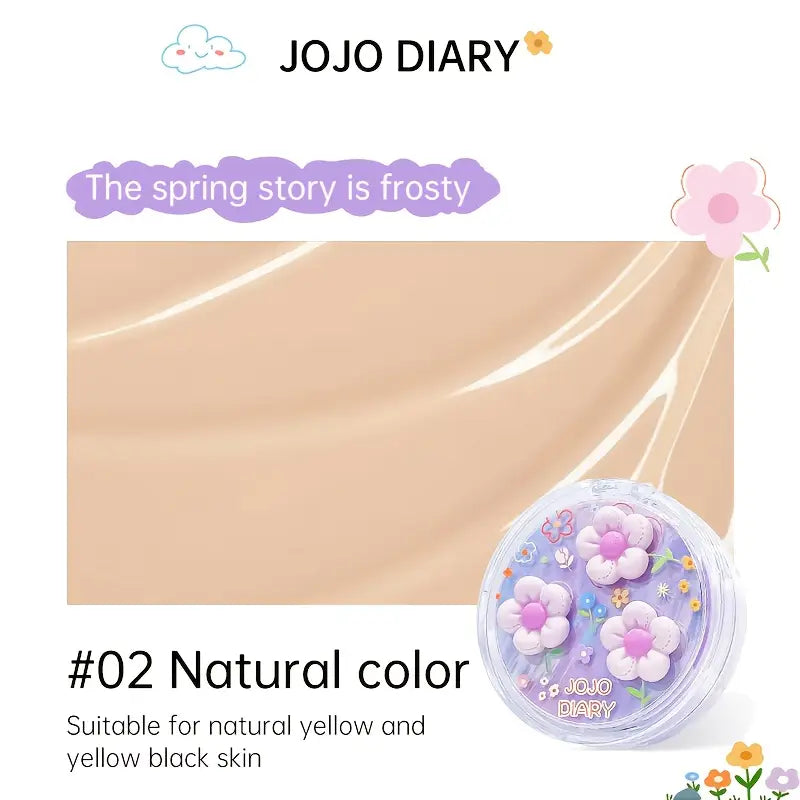 12pcs JOJO DIARY Japanese Kawaii BB Cream Cushion Set