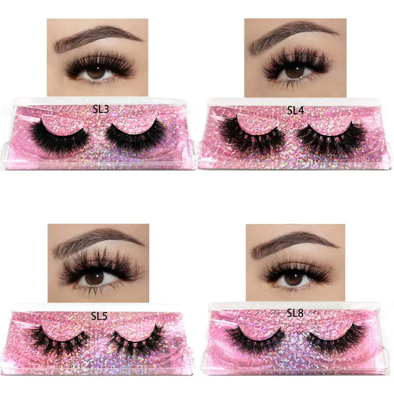 3D Faux Mink Wispy Lashes - Soft