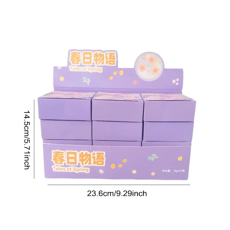 12pcs JOJO DIARY Japanese Kawaii BB Cream Cushion Set