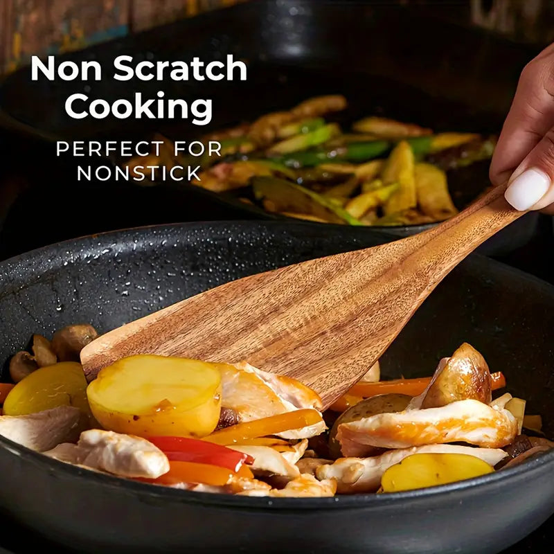 10pcs Premium Teak Cookware Set
