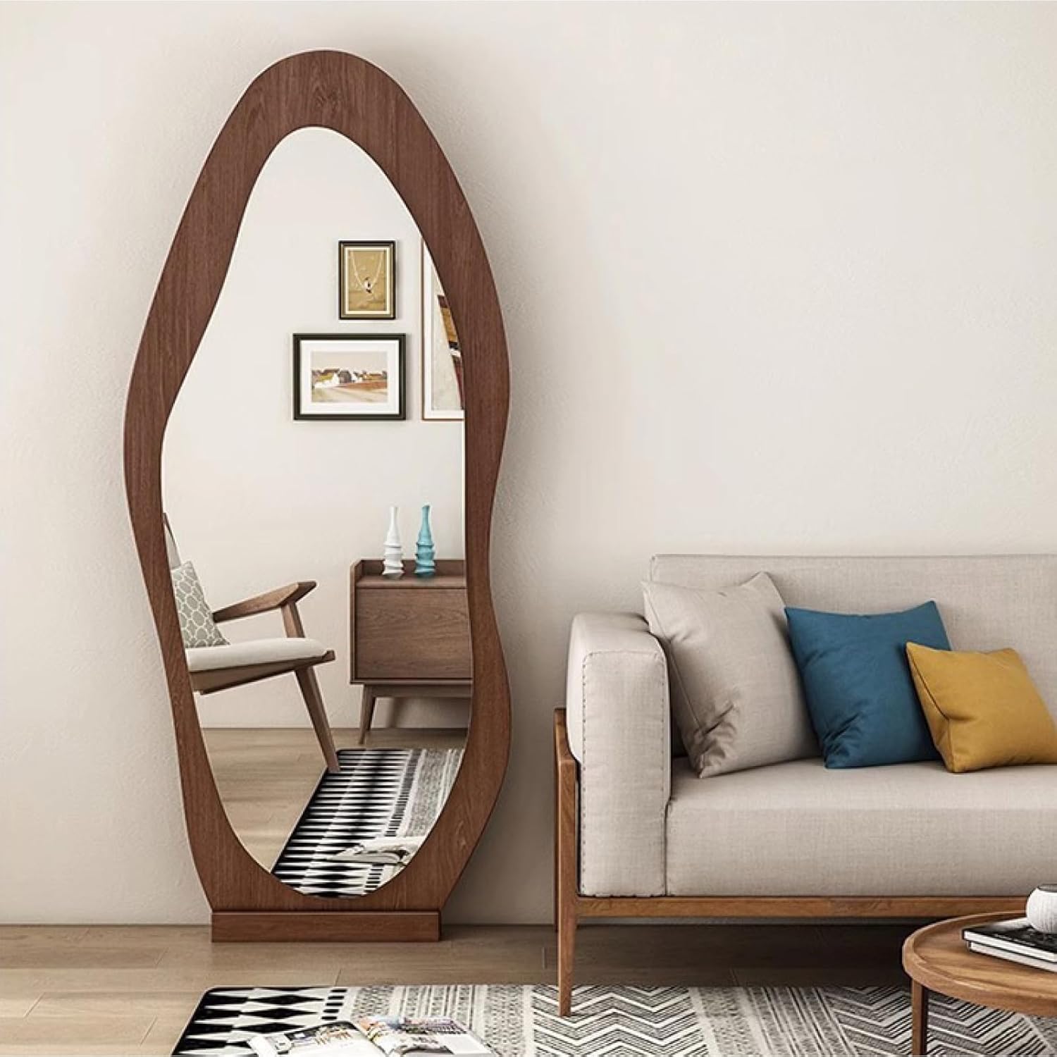 Irregular Full Length Mirror