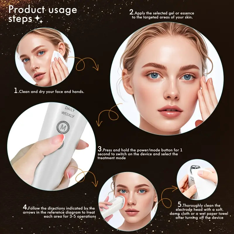 Household Beauty Equipment LED Heat And Cold Equipment