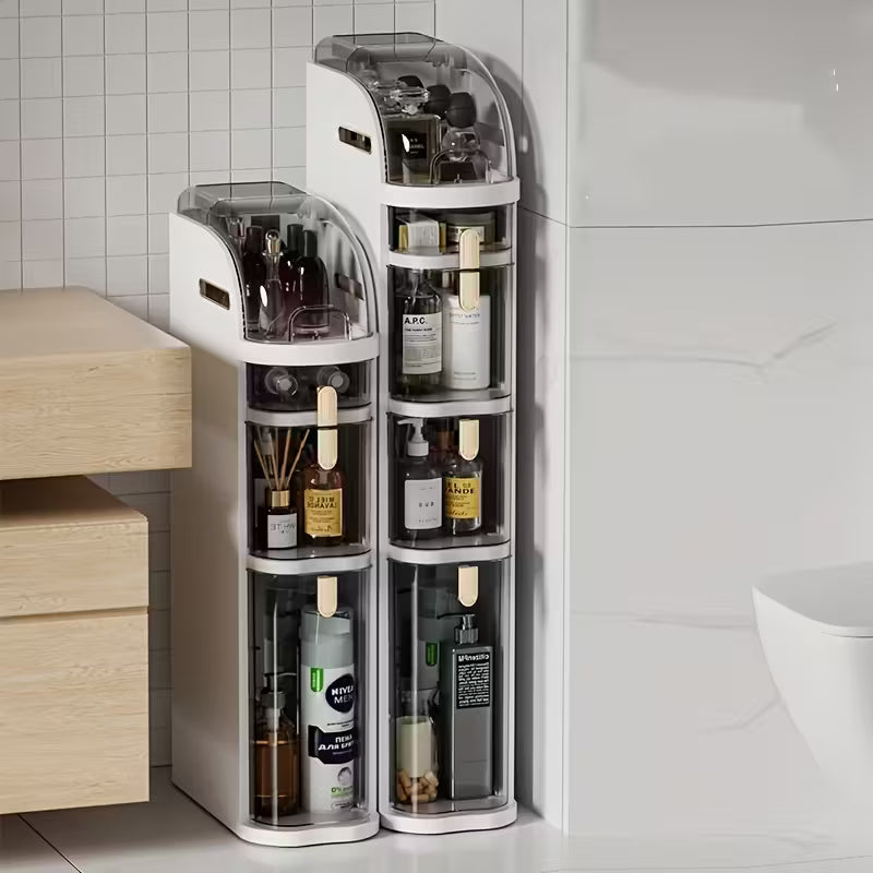 Versatile Multi-Layer Slim Storage Cabinet