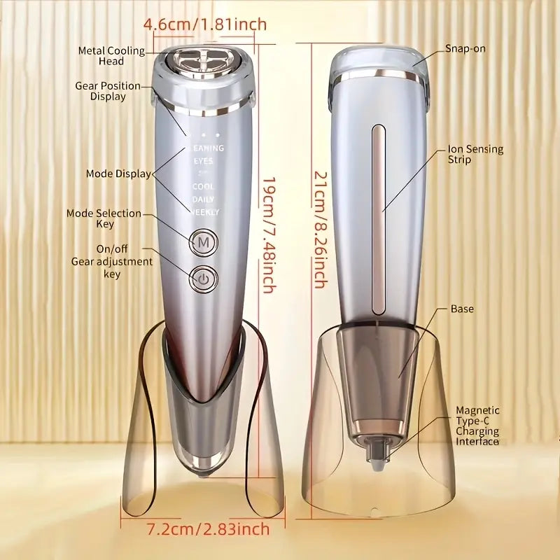 Household Beauty Equipment LED Heat And Cold Equipment