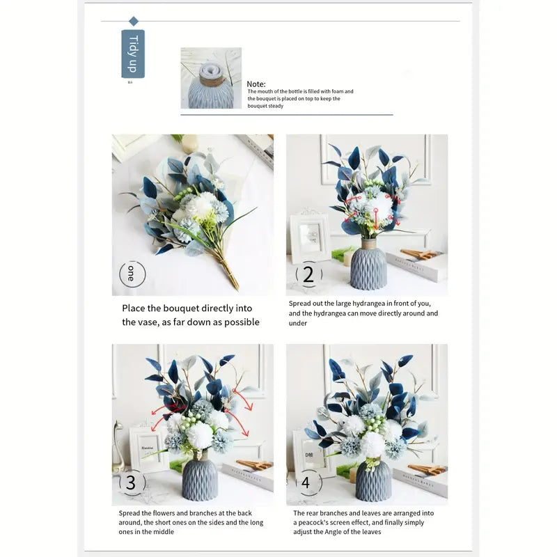2pcs Artificial Hydrangea