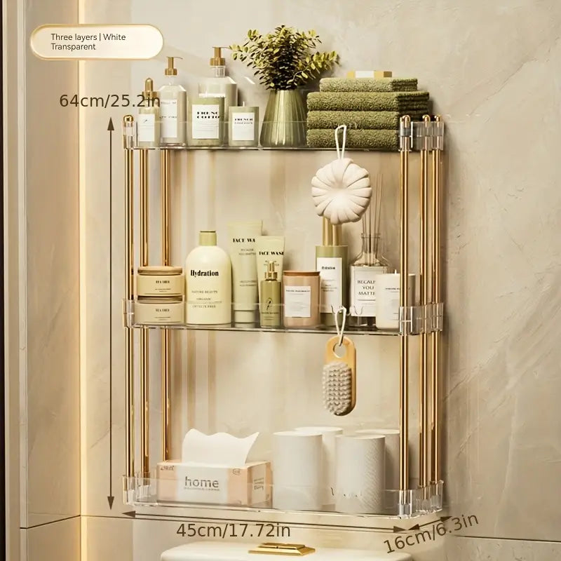 2/3pcs Spice Racks, Wall Mounted Seasoning Rack Organizer