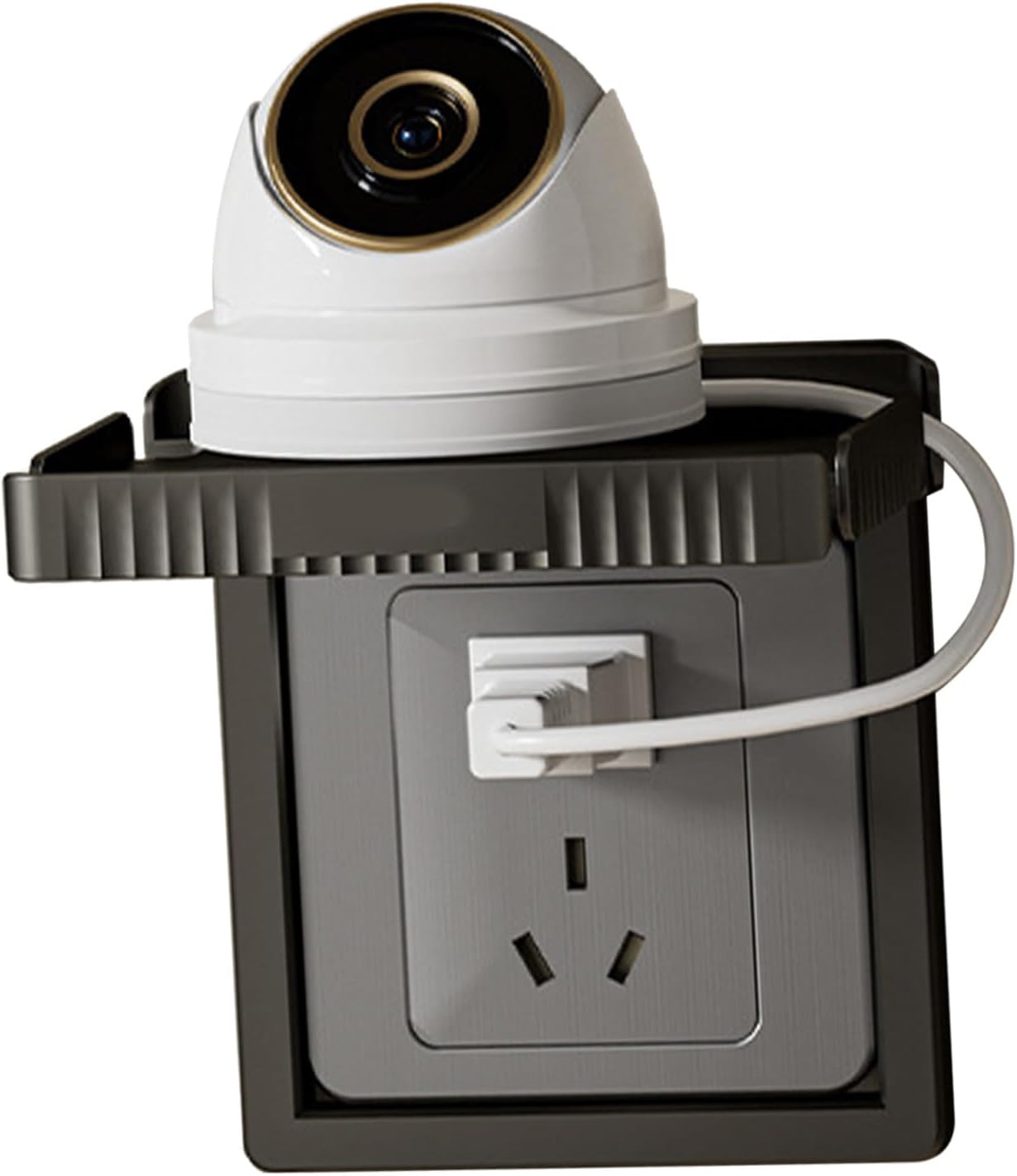 Wall Outlet Shelf