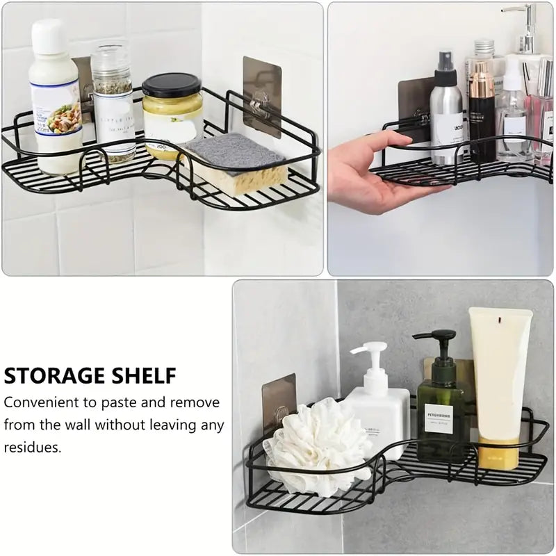 3pcs Modern Corner Shower Caddies