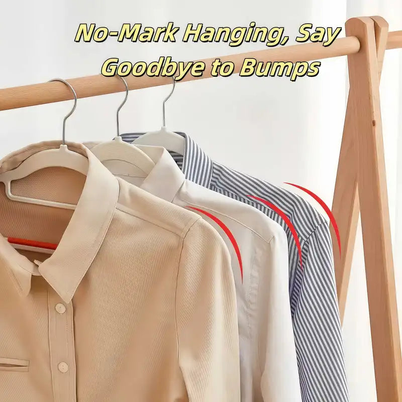 50/70/100pcs Heavy-Duty Rotating Clothes Hanger