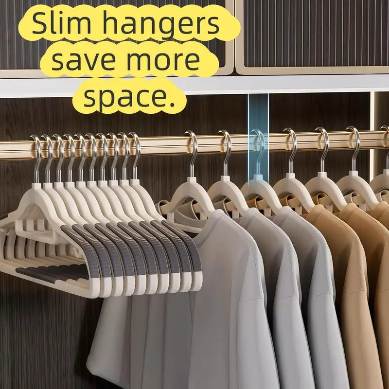 50/70/100pcs Heavy-Duty Rotating Clothes Hanger