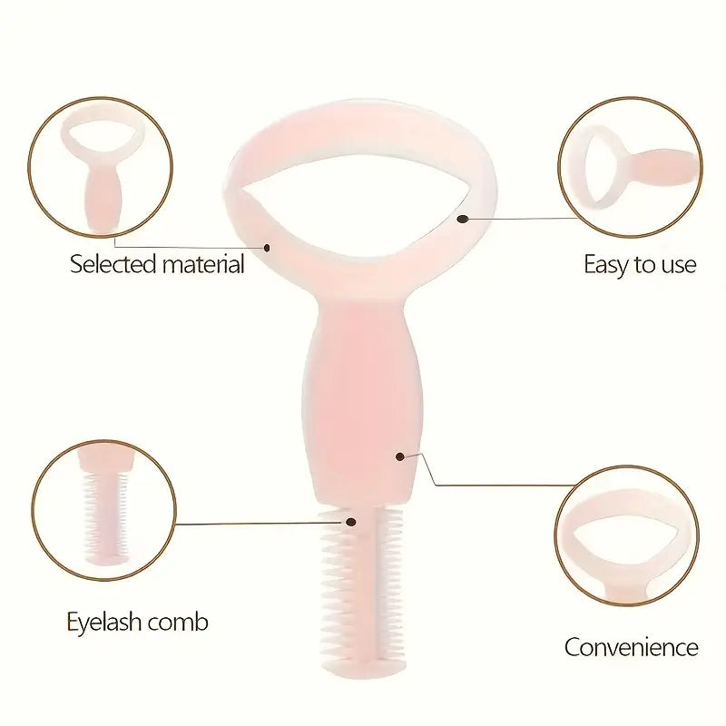 Eyelash Mascara Applicator with Brow Comb