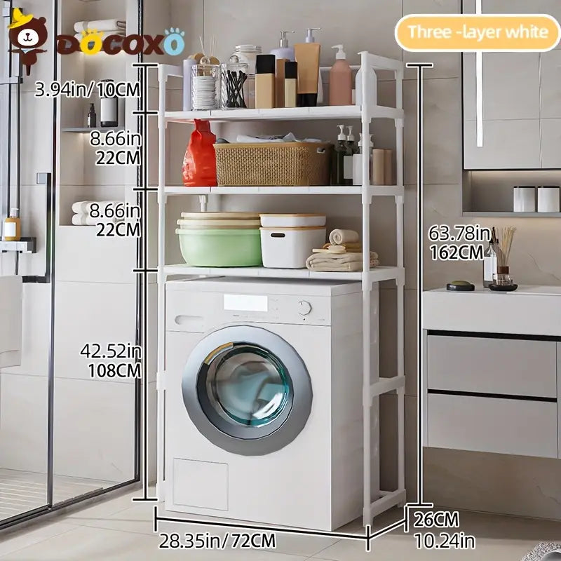 Stainless Steel Bathroom Storage Rack