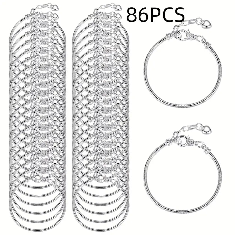 Phantom 86pcs DIY charm bracelet production kit