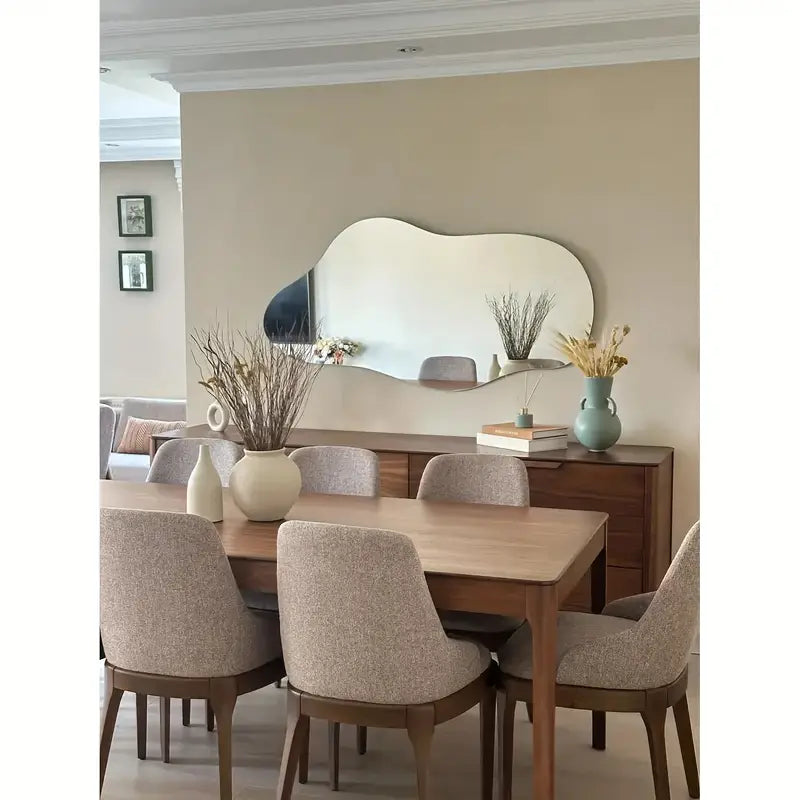 Large Irregular Acrylic Wall Mirror