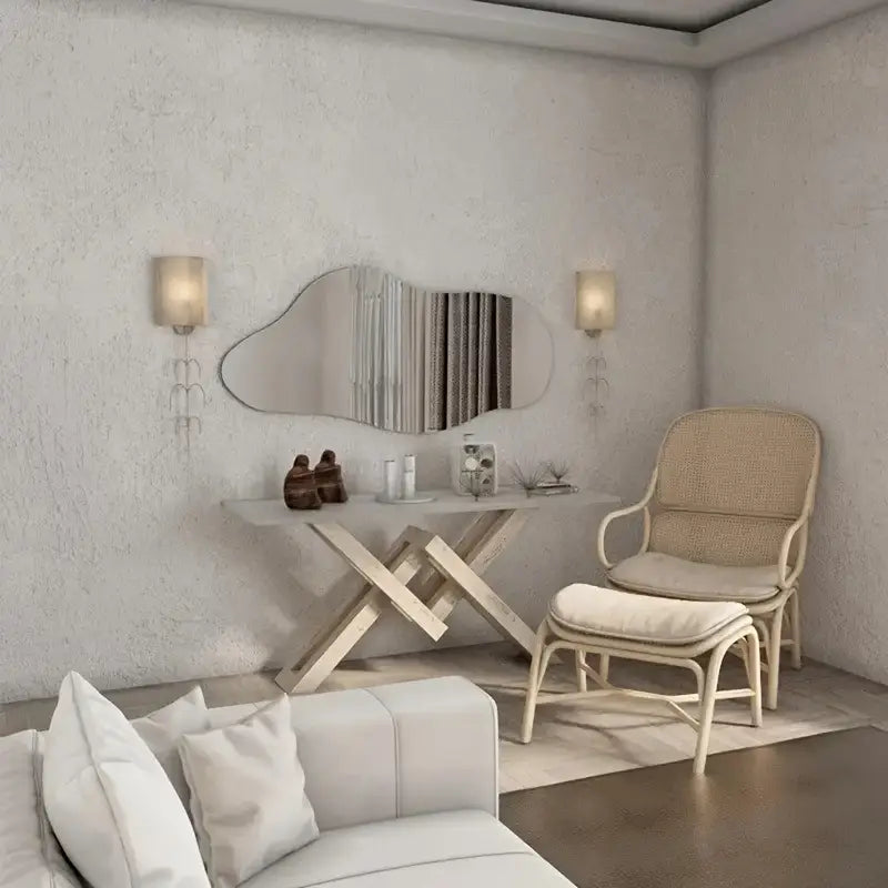 Large Irregular Acrylic Wall Mirror