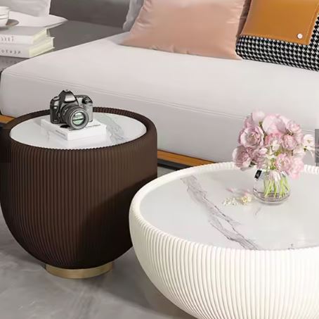 Round aesthetic coffee tables