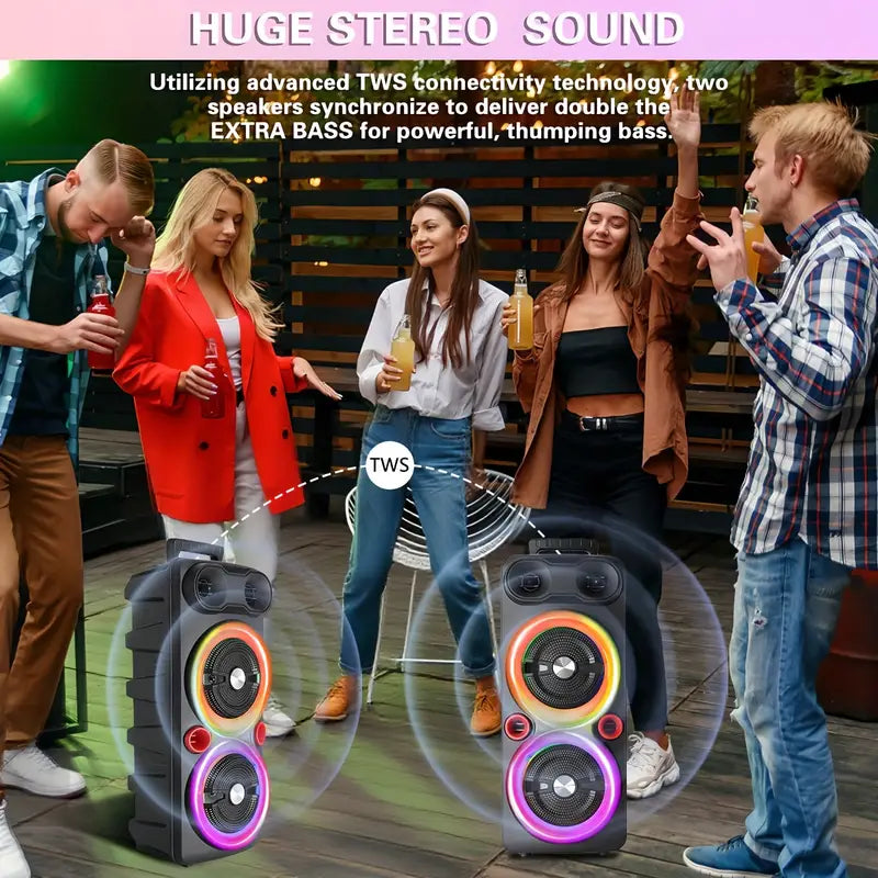 Wireless Outdoor Subwoofer Portable Speaker High-Power Wireless