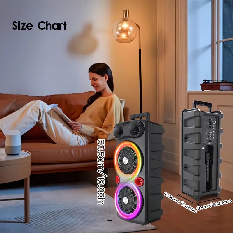 Wireless Outdoor Subwoofer Portable Speaker High-Power Wireless
