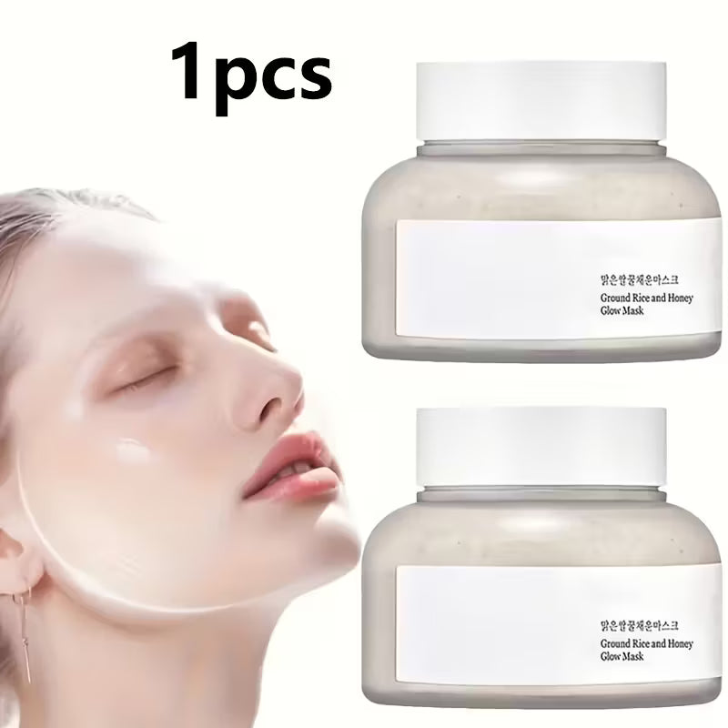 150g Gentle Rice Honey Facial Mask with Hyaluronic Acid &amp; Glycerin