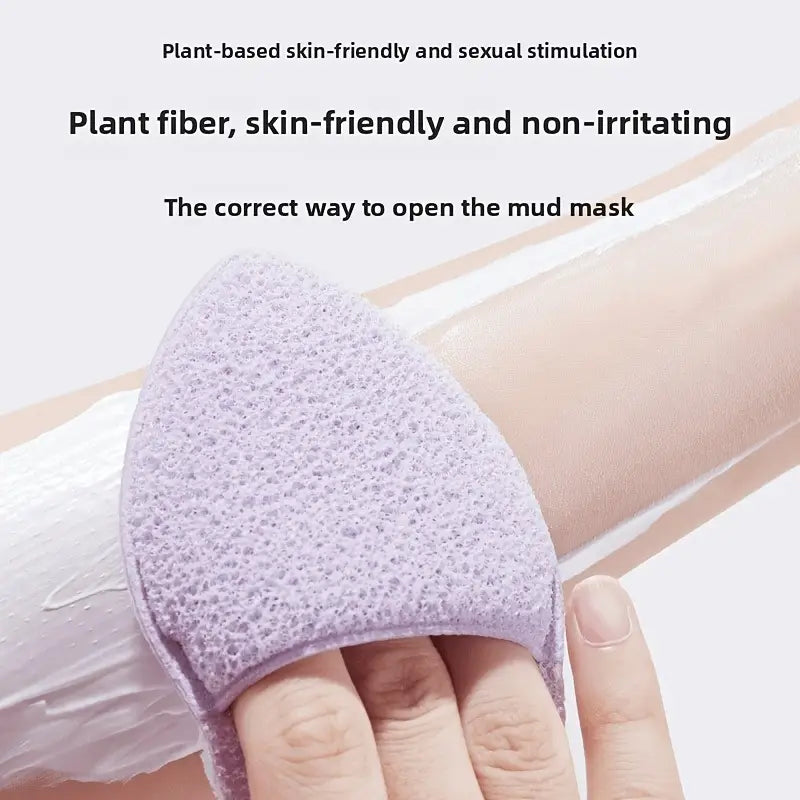 Face wash and rub face towel gloves-style facial cleansing konjac face