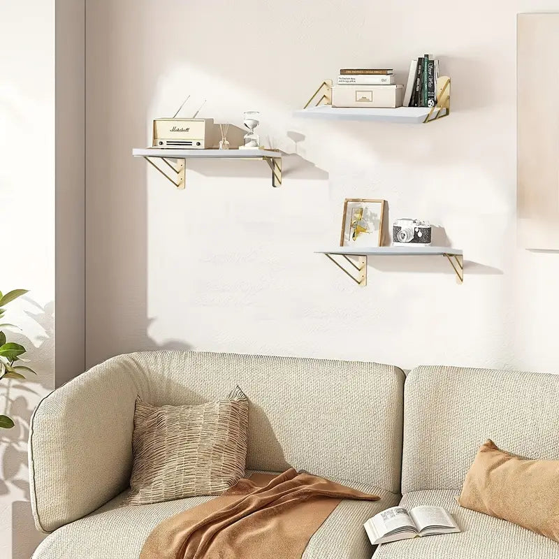 Rustic Wood Shelves
