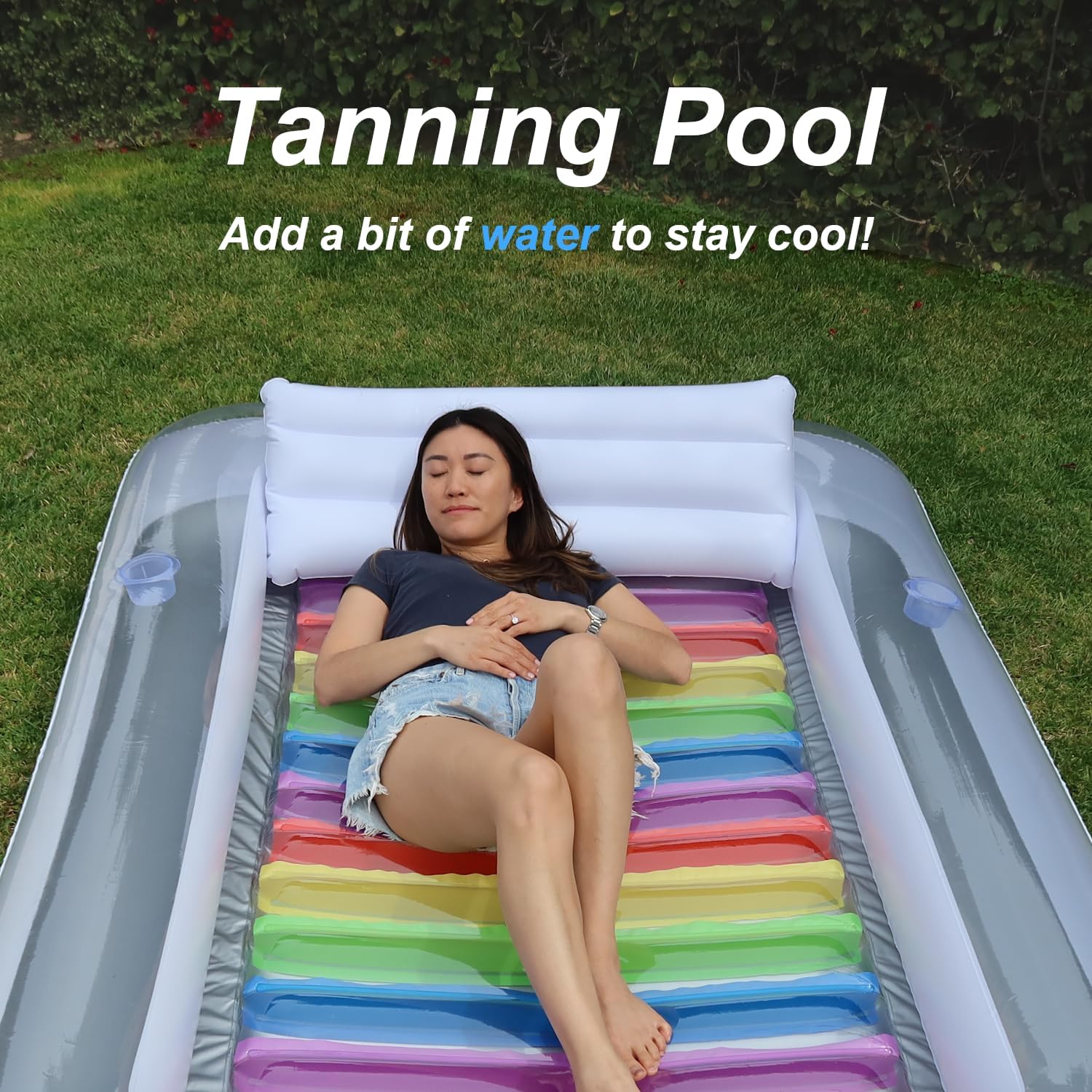 XL Inflatable Pool - Electric Pump Included