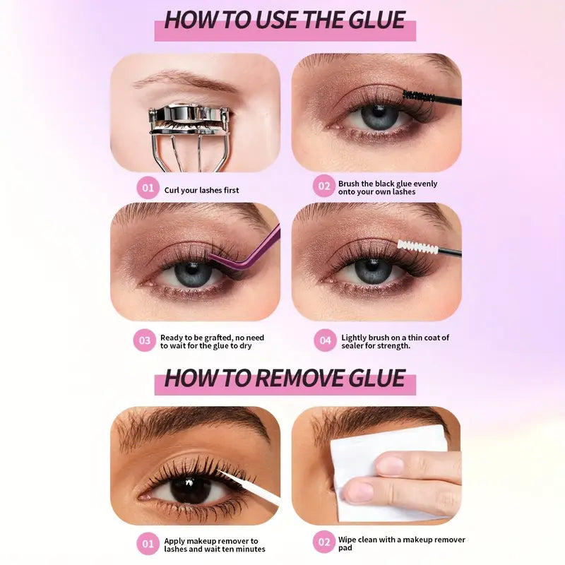 MAGEFY Clusters Eyelash Extension Gift Set