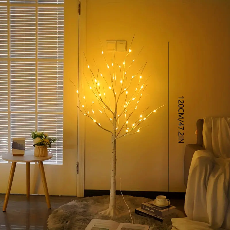 USB Powered Birch Tree Light