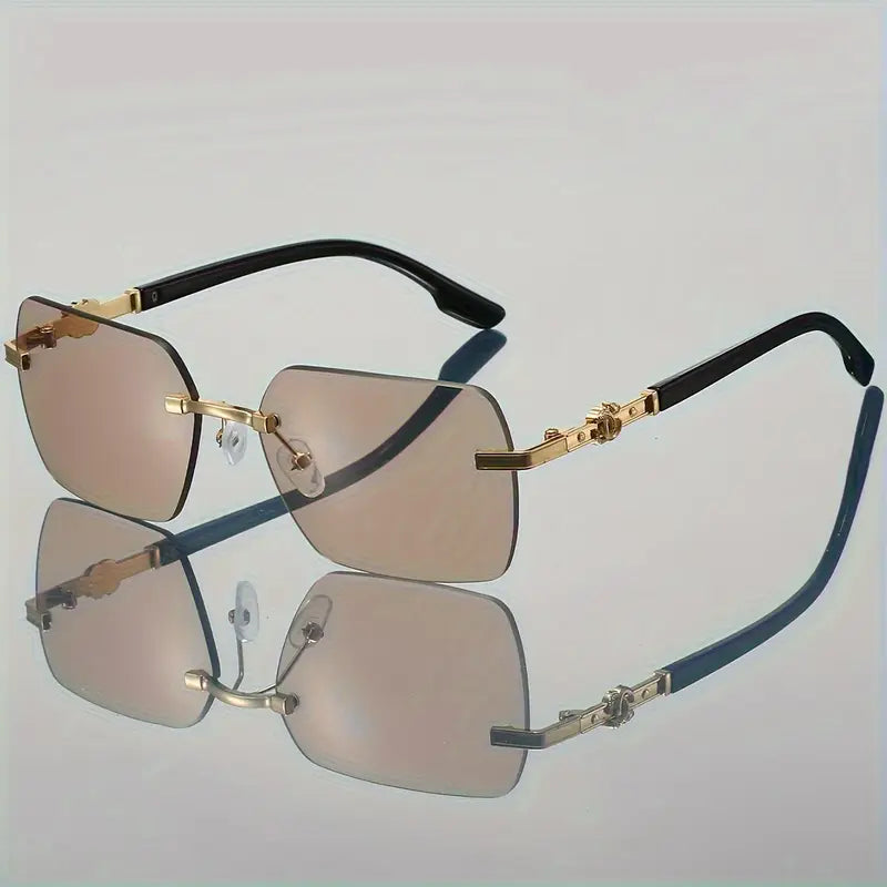 1 Pair Women's Square Frame Glasses