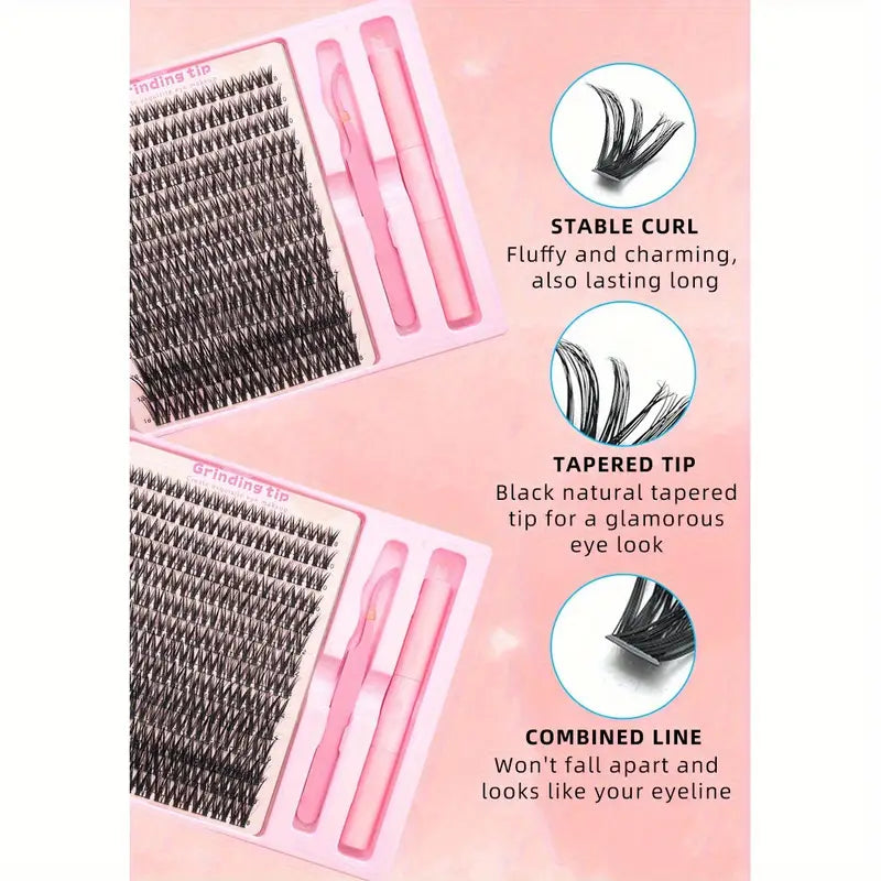 3D Handheld 156 Eyelash Cluster Kit