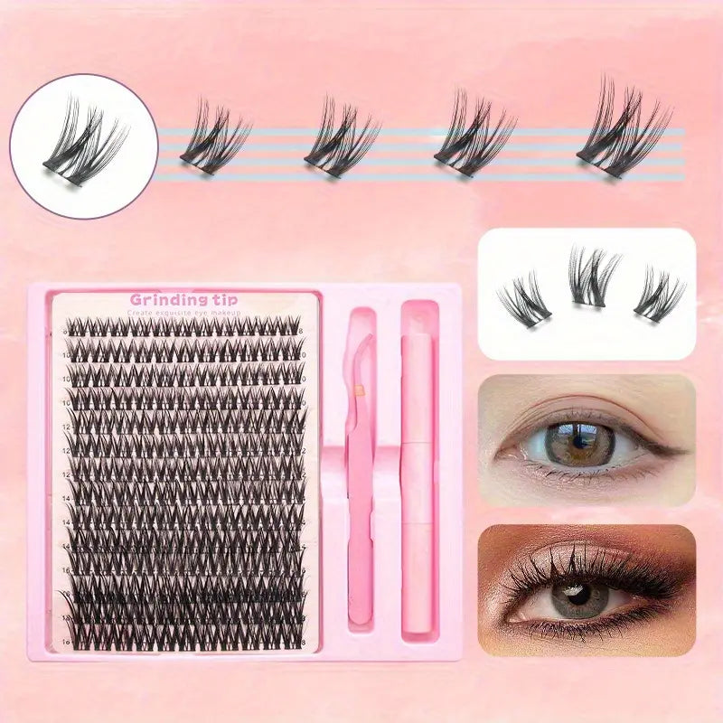 3D Handheld 156 Eyelash Cluster Kit
