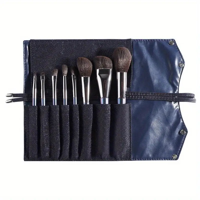 KISMIS 8pcs Imitation Fur Makeup Brush Set