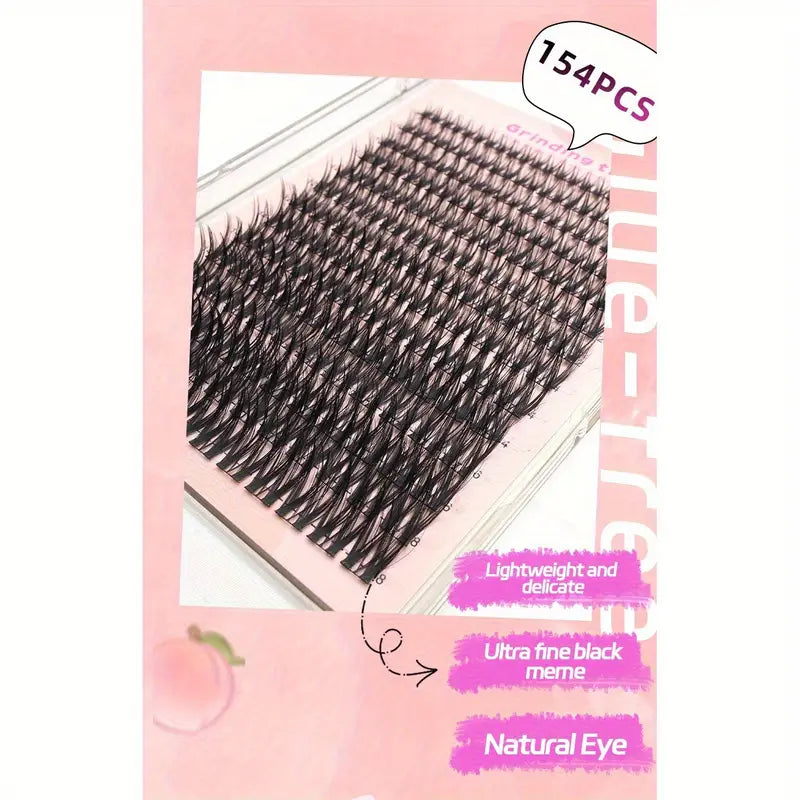 3D Handheld 156 Eyelash Cluster Kit