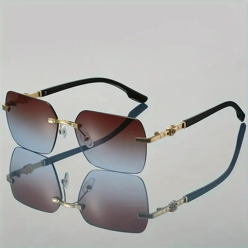 1 Pair Women's Square Frame Glasses