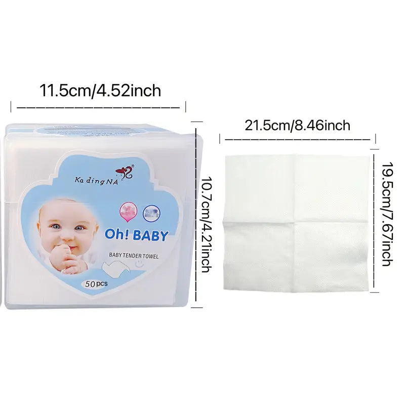 600pcs Premium Disposable Facial Towels